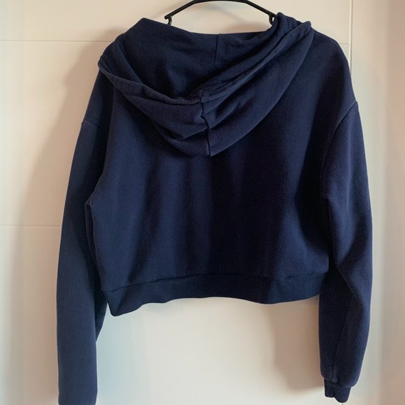 H&M Navy Quarter-Zip Sweatshirt - Picture 2 of 3